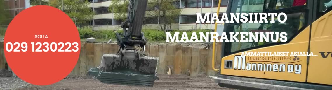 banneri maanrakennus 2025