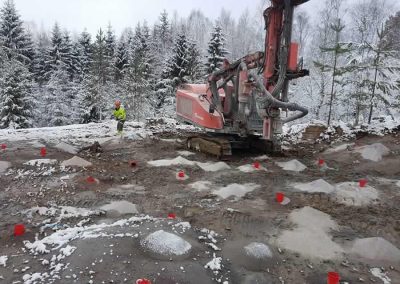 louhinta räjäytystyö